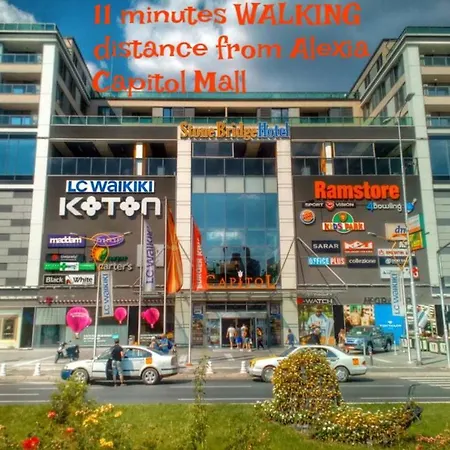 Alexia Apartman Szkopje Kültér fotó