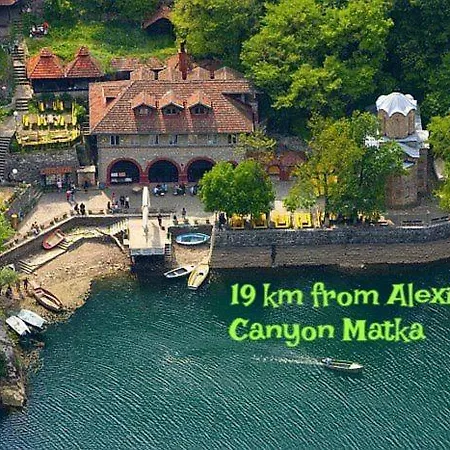 Alexia Apartman Szkopje Kültér fotó